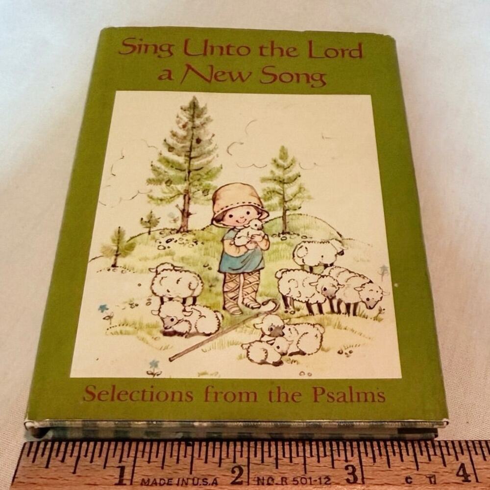 Vintage Mini Children’s Book • 1973 • “Sing Unto the Lord a New Song”
